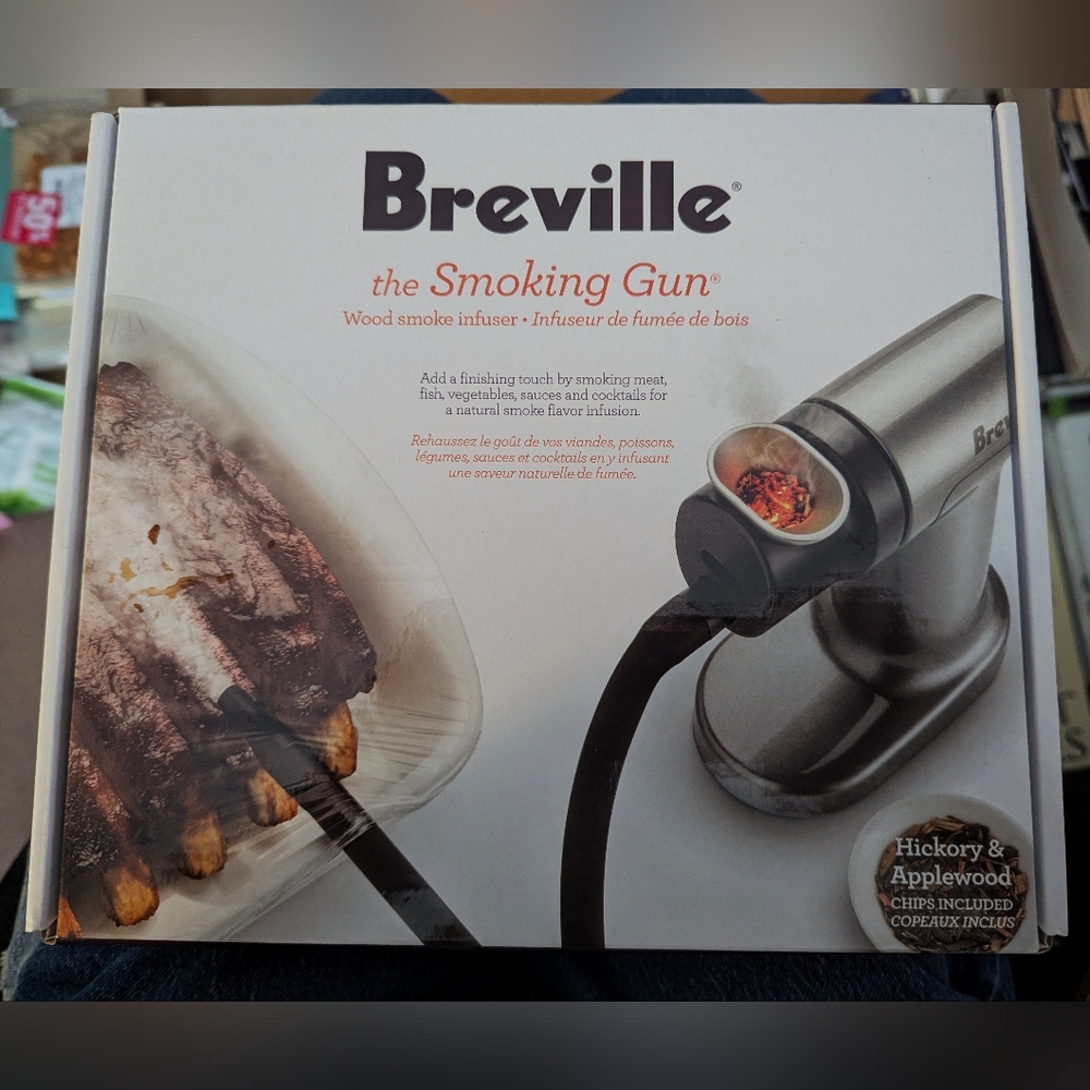 Breville Smoking Gun + Package Of 4 Aromas Of Woodchips